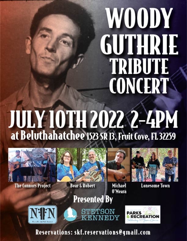 Woody Guthrie Tribute Concert (SOLD OUT)